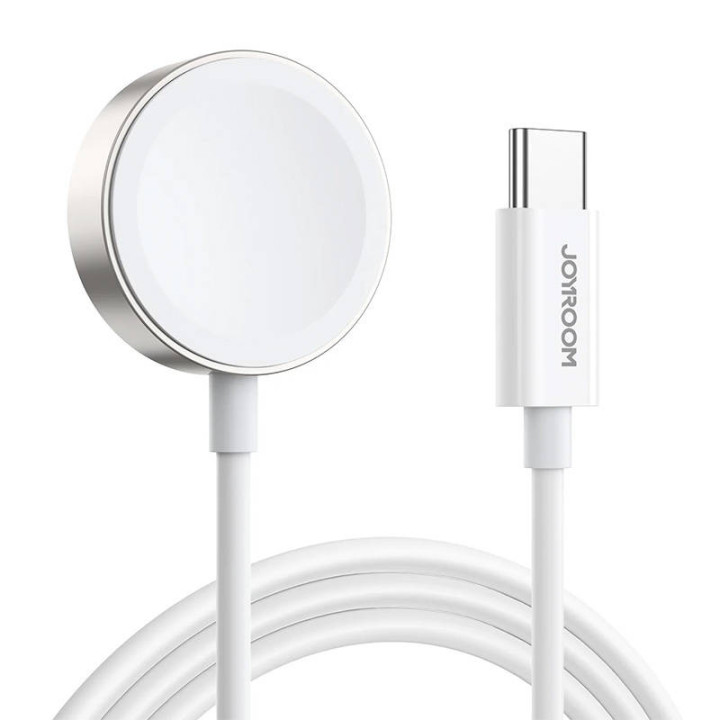 Laidas prie USB-C / iPhone / Apple SmartWatch Joyroom S-IW004 (baltas)