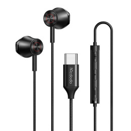 Langalliset kuulokkeet Mcdodo HP-4070, USB-C (musta)