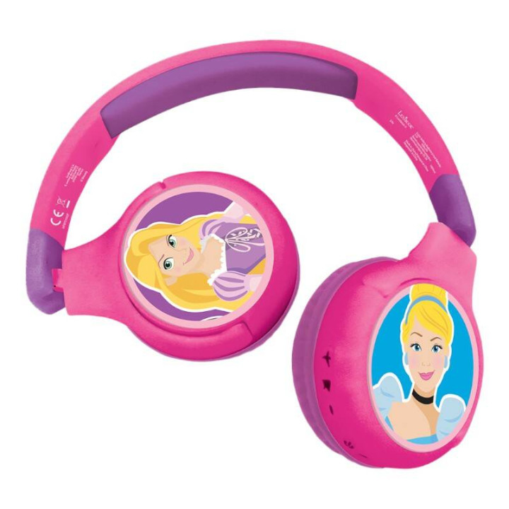 Sulankstomos ausinės 2in1 Disney Princess Lexibook