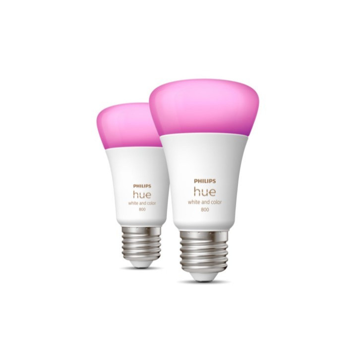 Philips Hue E27 6,5 Вт RGBW BT, 2 шт.