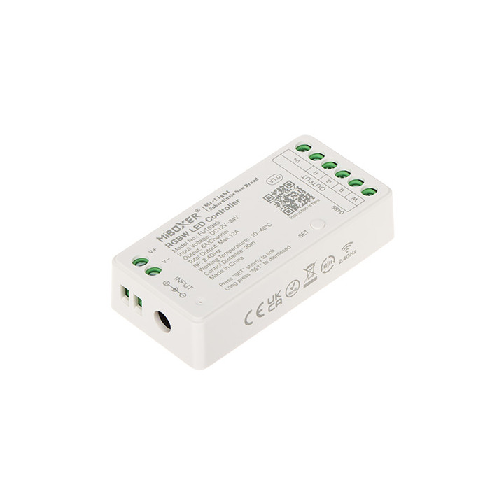 MiBOXER FUT038S 2.4 GHz RGBW LED Strip Controller 12/24V DC