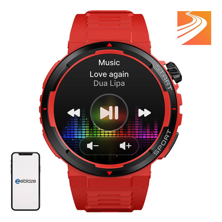 Умные часы Zeblaze Ares 3 Plus (красные)