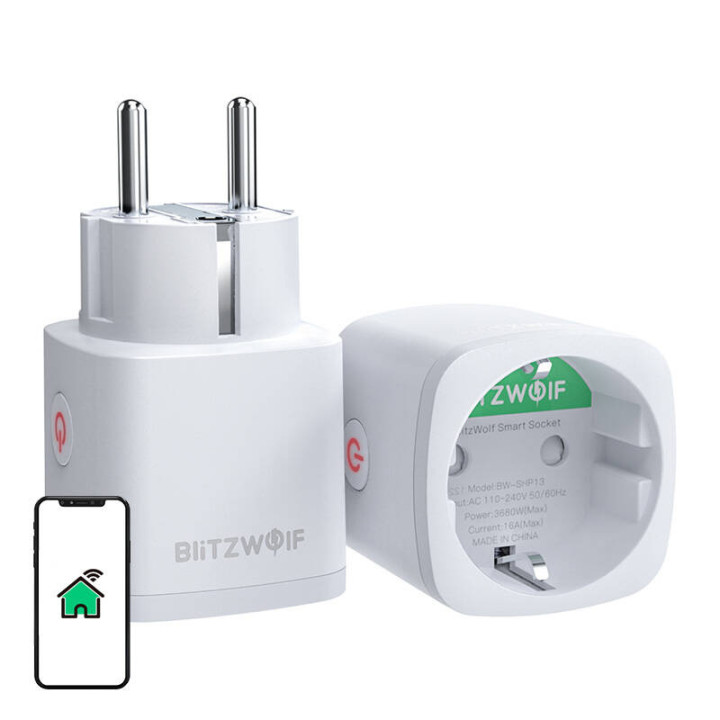 Išmanusis lizdas BlitzWolf BW-SHP13, ZigBee, (EU) 3680W