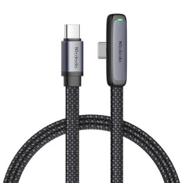 Kaapeli USB-C–USB-C Mcdodo CA-3361, 65 W, 1,8 m (musta)