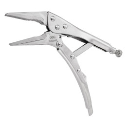 Garā deguna bloķēšanas knaibles 9" Deli Tools EDL20015B (sudrabs)