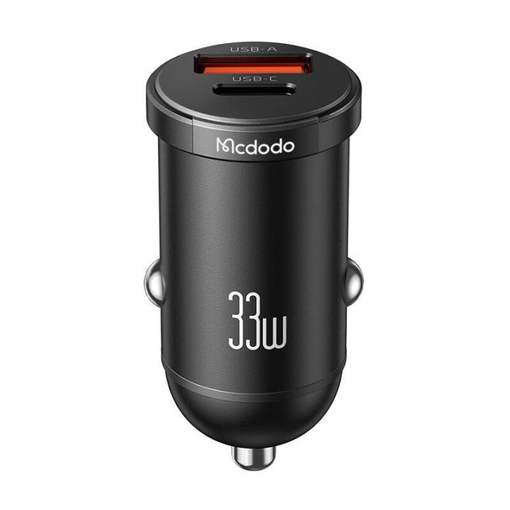 Auto lādētājs Mcdodo CC-2320, USB-C + USB-A, 30W