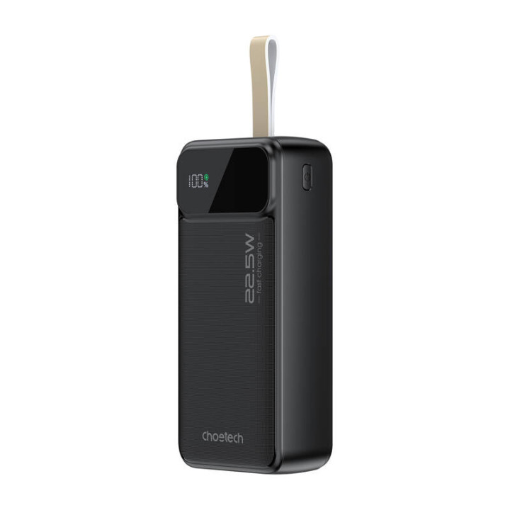 Choetech B730 30000mAh 22,5W PD-virtalähde (musta)