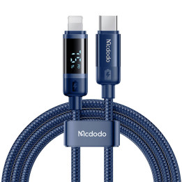 Mcdodo CA-5211 USB-C-Lightning-kaapeli, 36 W, 1,2 m (sininen)