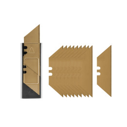 TRAPETSIOIDISET TERÄT DIY-KN1902BG/10B 19 mm BRADAS