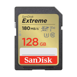 Atminties kortelė SANDISK EXTREME SDXC 128 GB 180/90 MB/s UHS-I U3 (SDSDXVA-128G-GNCIN)
