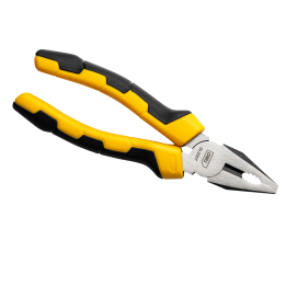 Пассатижи комбинированные 7" Deli Tools EDL2007 (желтые)