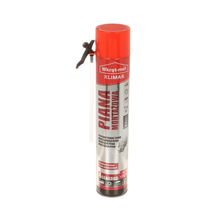POLYURETHANE FOAM PMWWS-750 WINTER SUBZERO CAN 750 ml WKRĘT-MET KLIMAS