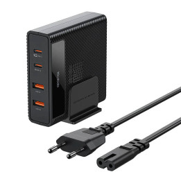 Latausasema GaN 100W Mcdodo CH-1802, 2x USB-C, 2x USB-A (musta)