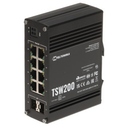 PoE коммутатор Teltonika TSW200, промышленный, 8 портов и SFP
