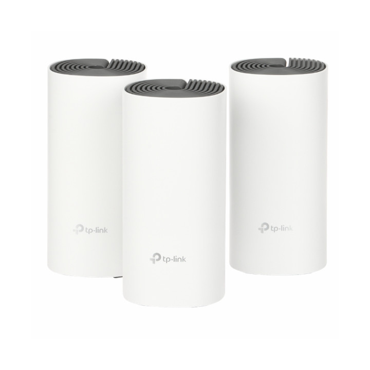 TP-LINK Deco E4 (3-Pack) Mesh Wi-Fi System, 2.4 GHz 300 Mbps + 5 GHz 867 Mbps