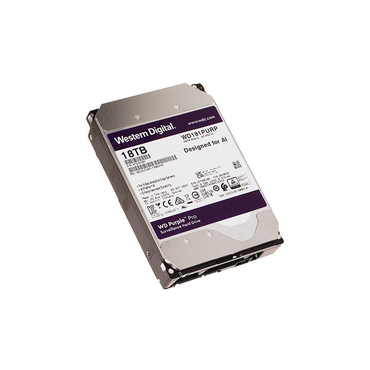 HDD FOR DVR HDD-WD181PURP 18TB 24/7 WESTERN DIGITAL