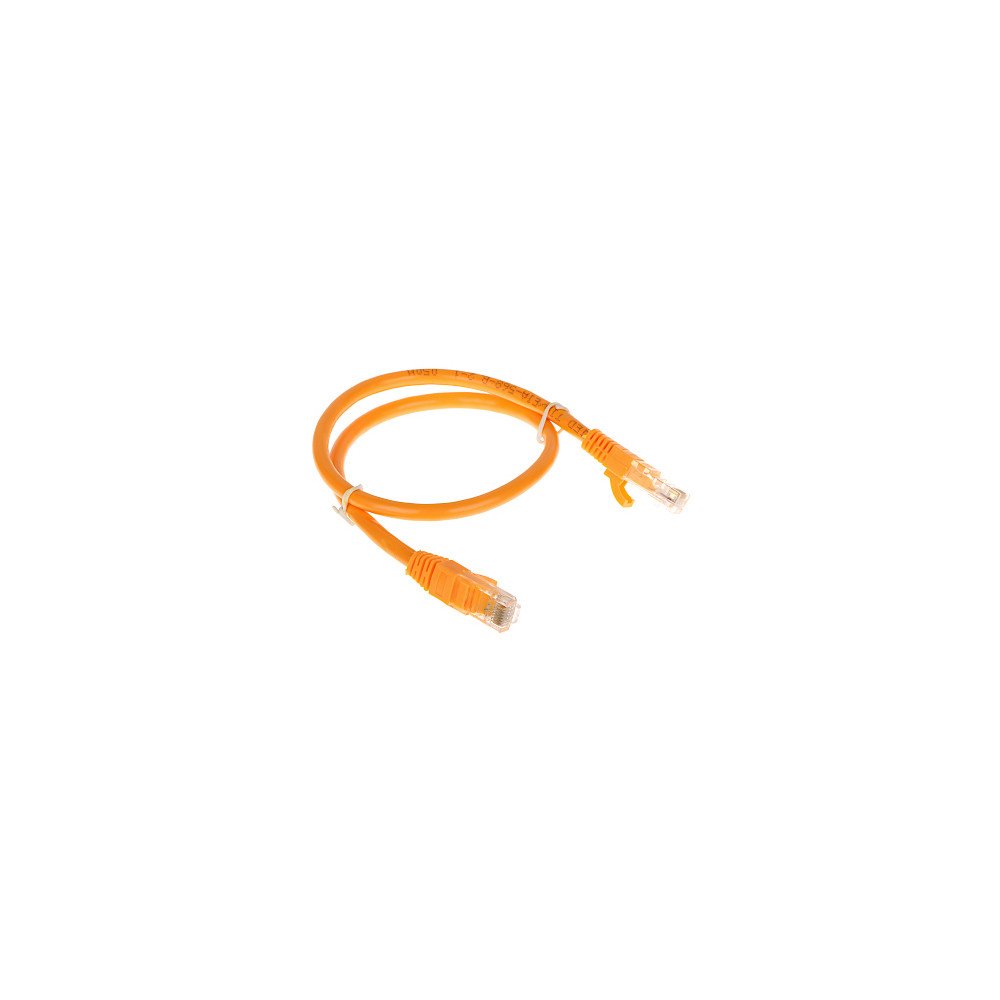 PATCHCORD RJ45/6/0,5-ORANZ 0,5 m