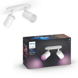 Philips Hue Fugato levy/spiraali valkoinen 2x5,7W