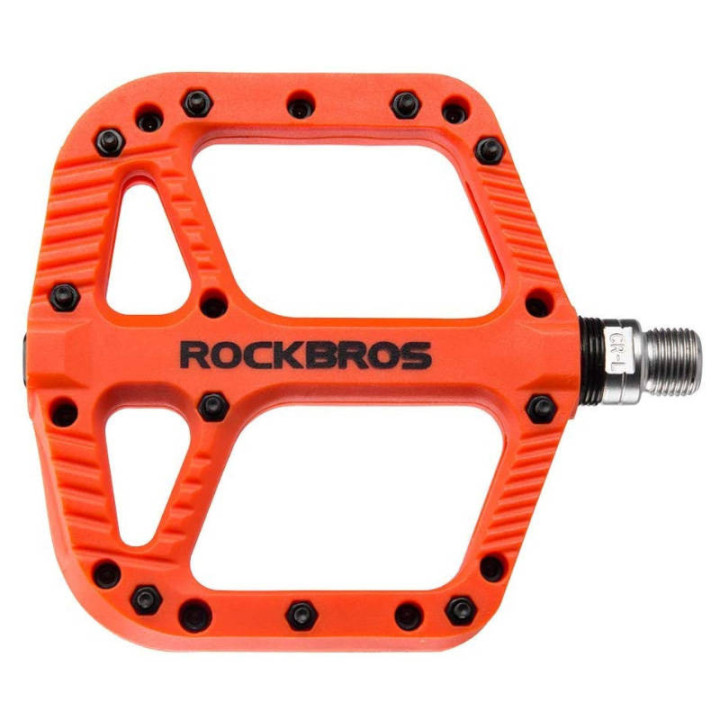 Platformas pedāļi Rockbros 2018-12AOR (oranžs)