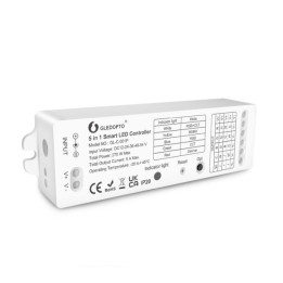 Gledopto GL-C-001P, Zigbee Pro 5-in-1 LED-ohjain (Zigbee+RF) 12V-54V DC
