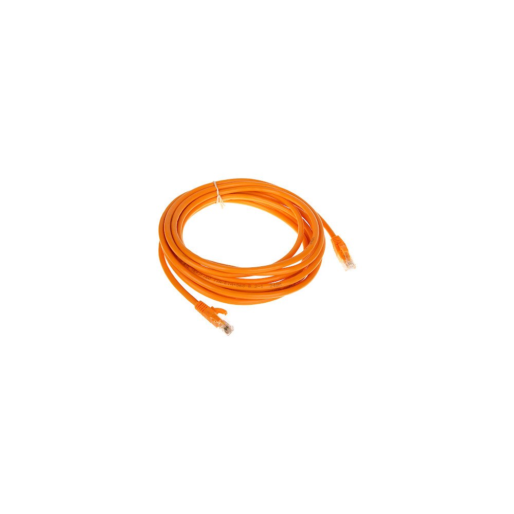 PATCHCORD RJ45/6/5.0-ORANGE 5 m