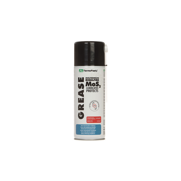 MOLYBDEENIDISULFIDILLA SISÄLLÄ oleva RASVA GREASE-MOS2/400 SPRAY 400 ml AG TERMOPASTY