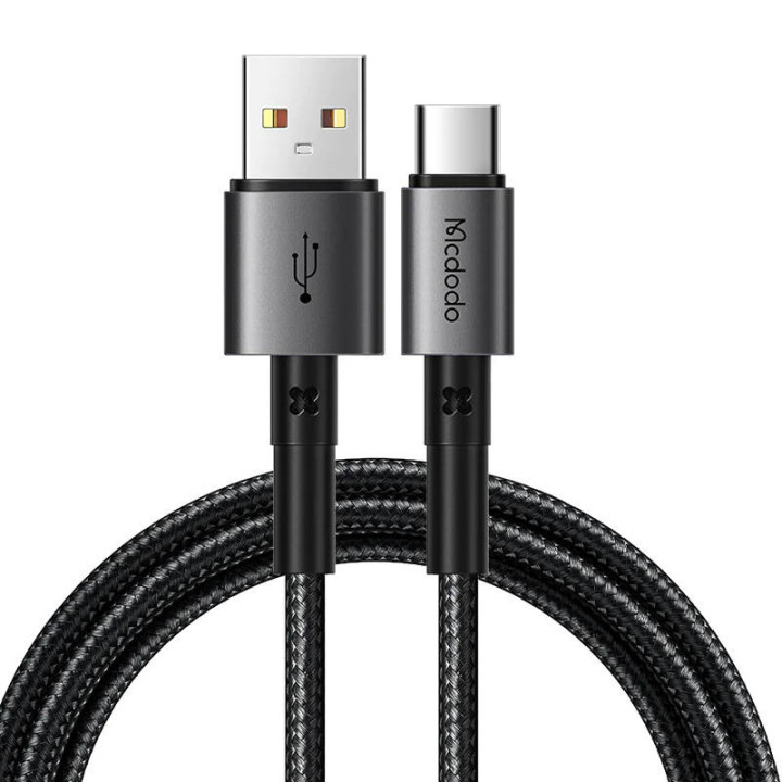 USB-C-kaapeli Mcdodo CA-3590 100 W, 1,2 m (musta)