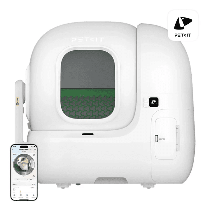 PetKit Purobot MAX PRO viedā pašattīrošā kaķu smilšu kaste ar AI kameru