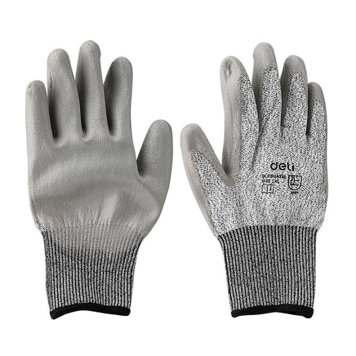 Griezuma izturīgi cimdi XL Deli Tools
