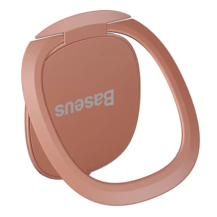 Baseus Invisible Ring turētājs viedtālruņiem (rozā zelts)