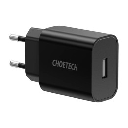 Choetech Q5002 12W USB-A-virtalaturi (musta)