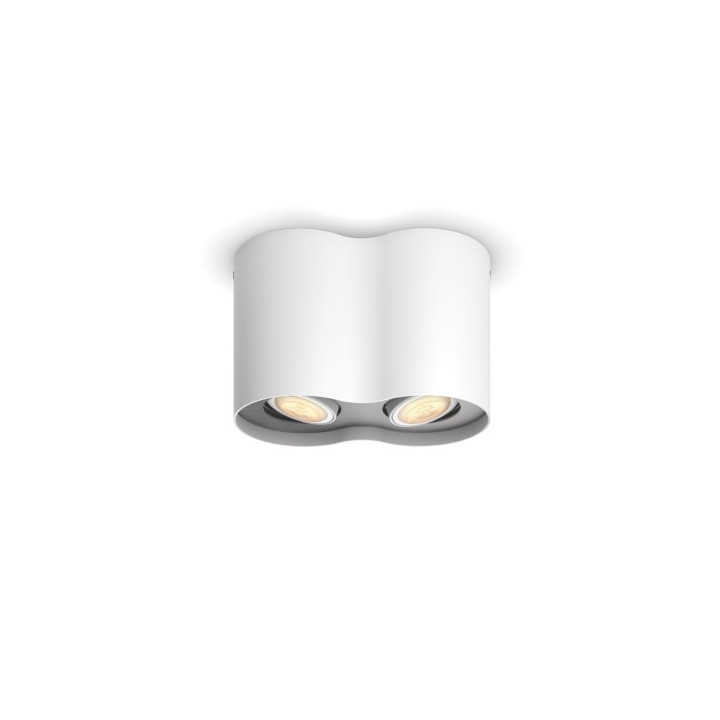 Philips Hue Pillar baltas 2x5W 230V