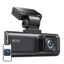 Redtiger F7N Dash cam WiFi priekinės ir galinės kameros GPS
