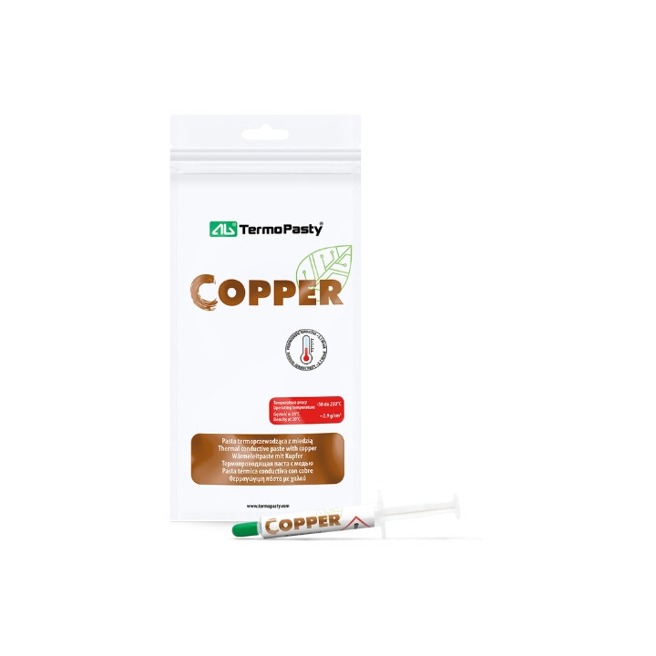 LÄMPÖNJOHTAVA TAHNA AG-COPPER/1,5 1,5 ml AG-TERMOPASTY
