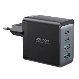 Laturi GaN Ultra 65W 2C1A Kaapeli C-C Joyroom TCG02 (valkoinen)