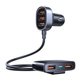 Autolaturi Joyroom JR-CL03 5-porttinen USB (musta)