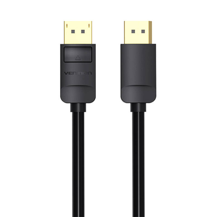 Кабель DisplayPort 1.2 Vention HACBH, 2 м, 4K, 60 Гц (черный)