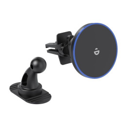 Magnetinis automobilinio įkroviklio laikiklis Choetech T208-F 15W (juodas)