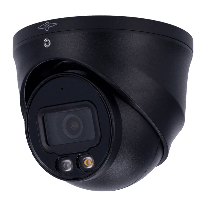 X-SECURITY XS-IPB225-4U-FC-AI-BLACK 4MP torņa IP kamera ar PoE, Wi-Fi, AI analītiku, IP67, 30m IR