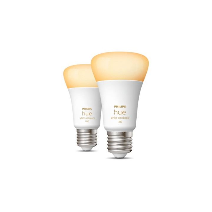 Philips hue e27 8w bt 2-pakk