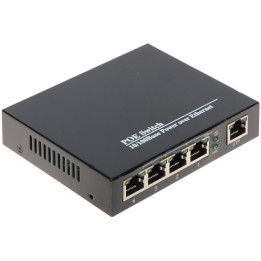 SPS-4P/1 5 portu PoE slēdzis 4x PoE 802.3af