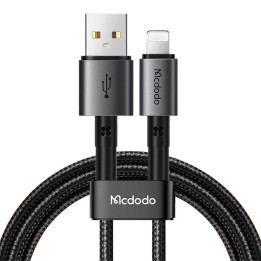 Mcdodo CA-3581 USB-Lightning-kaapeli, 3A, 1,8 m (musta)