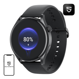 Viedpulkstenis Soundpeats Watch4 (melns)