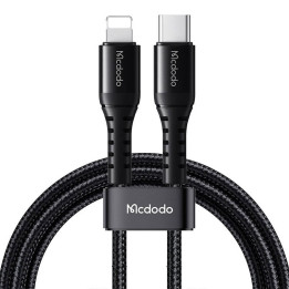 USB-C-kaapeli salama Mcdodo CA-5630, 36 W, 0,2 m (musta)