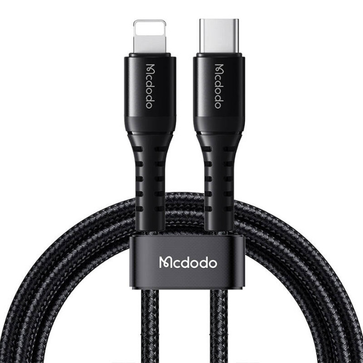 USB-C-kaapeli salama Mcdodo CA-5630, 36 W, 0,2 m (musta)