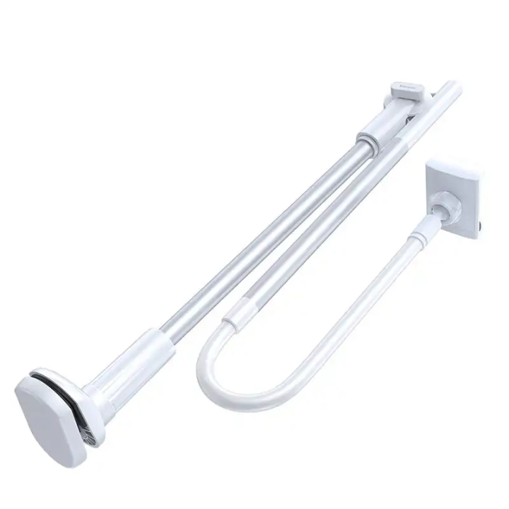 Ручка Baseus с зажимом для смартфона или планшета (серебристая)