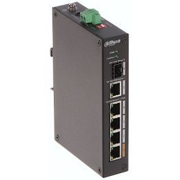 DAHUA PFS3106-4ET-60-V2 Industrial PoE Switch, 4 PoE Ports + 2 SFP