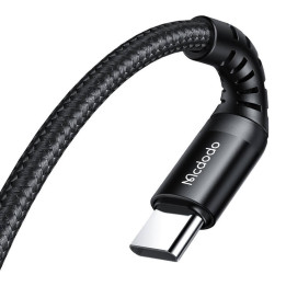 Mcdodo CA-5641 USB-C–USB-C-kaapeli, 60 W, 1 m (musta)