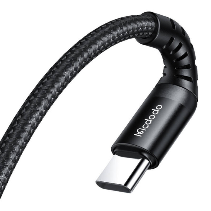 Mcdodo CA-5641 USB-C–USB-C-kaapeli, 60 W, 1 m (musta)