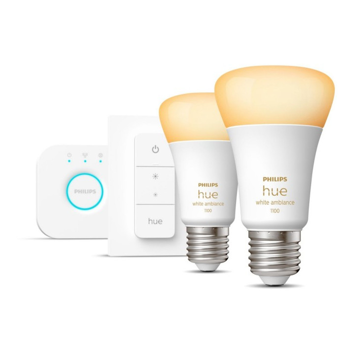 Philips Hue Mostek + 2x E27 8W WA + kytkin